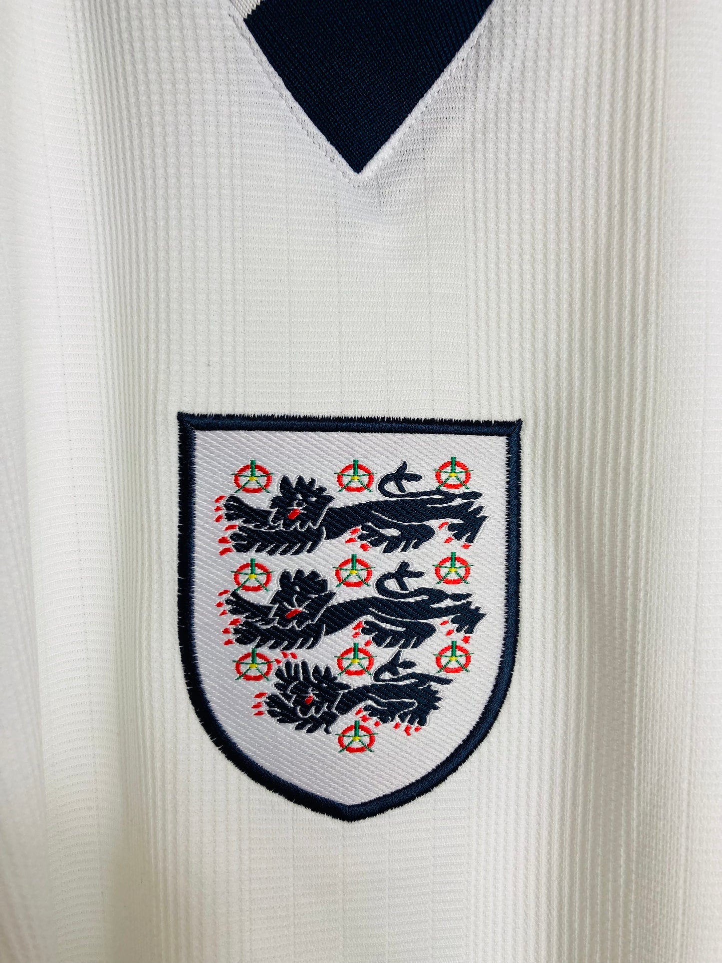 England scoredraw home football shirt Euro 96