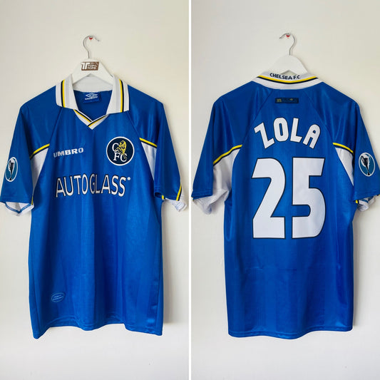Chelsea home football shirt
1997/98 Zola Large