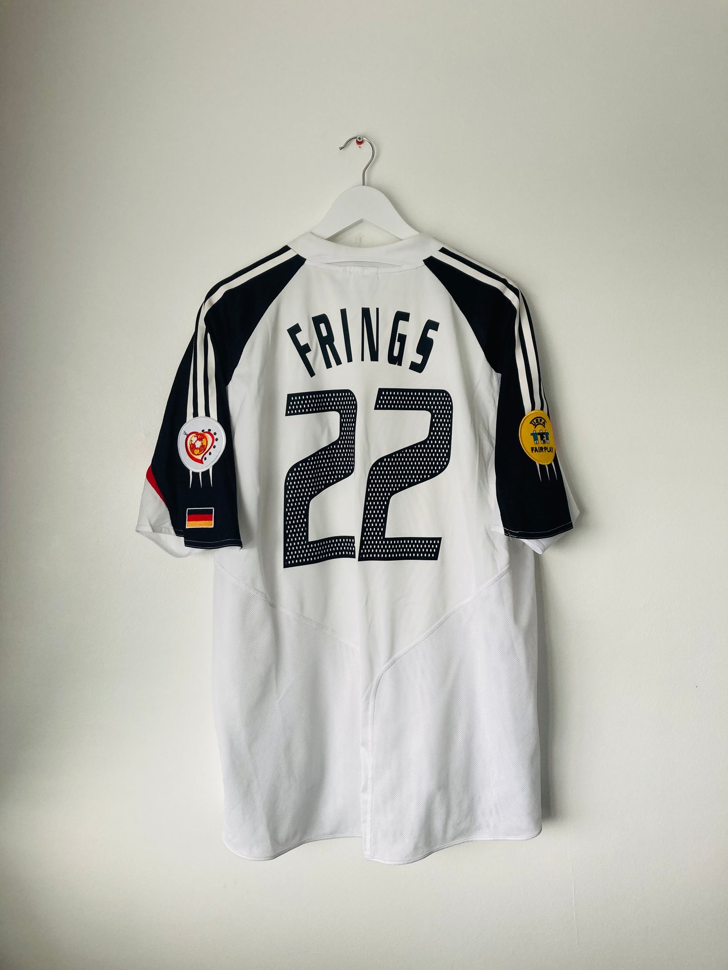 Germany home football shirt Euro 2004 Frings XXL