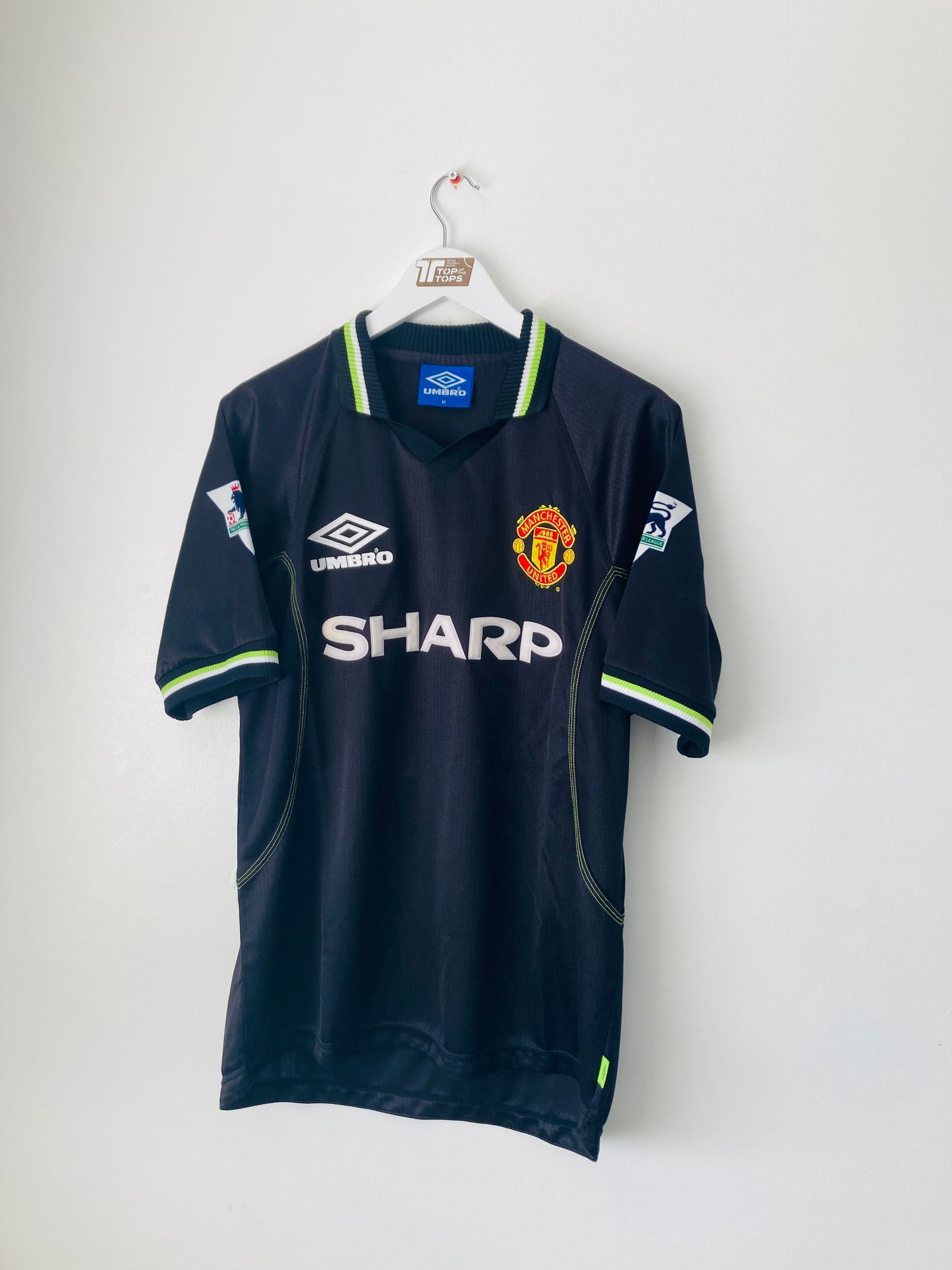 Manchester United third football shirt 1998/99 Keane Medium