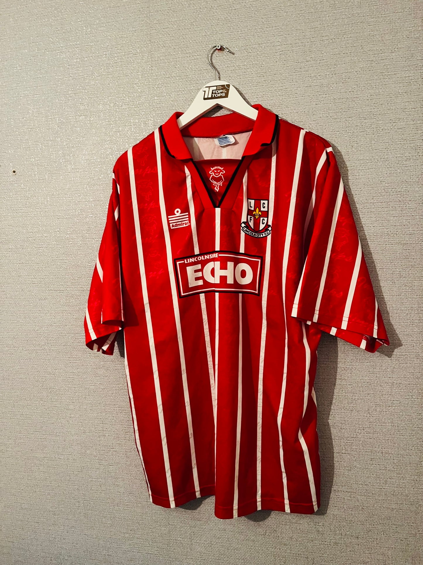 Lincoln City home football shirt 1995/96 XXL