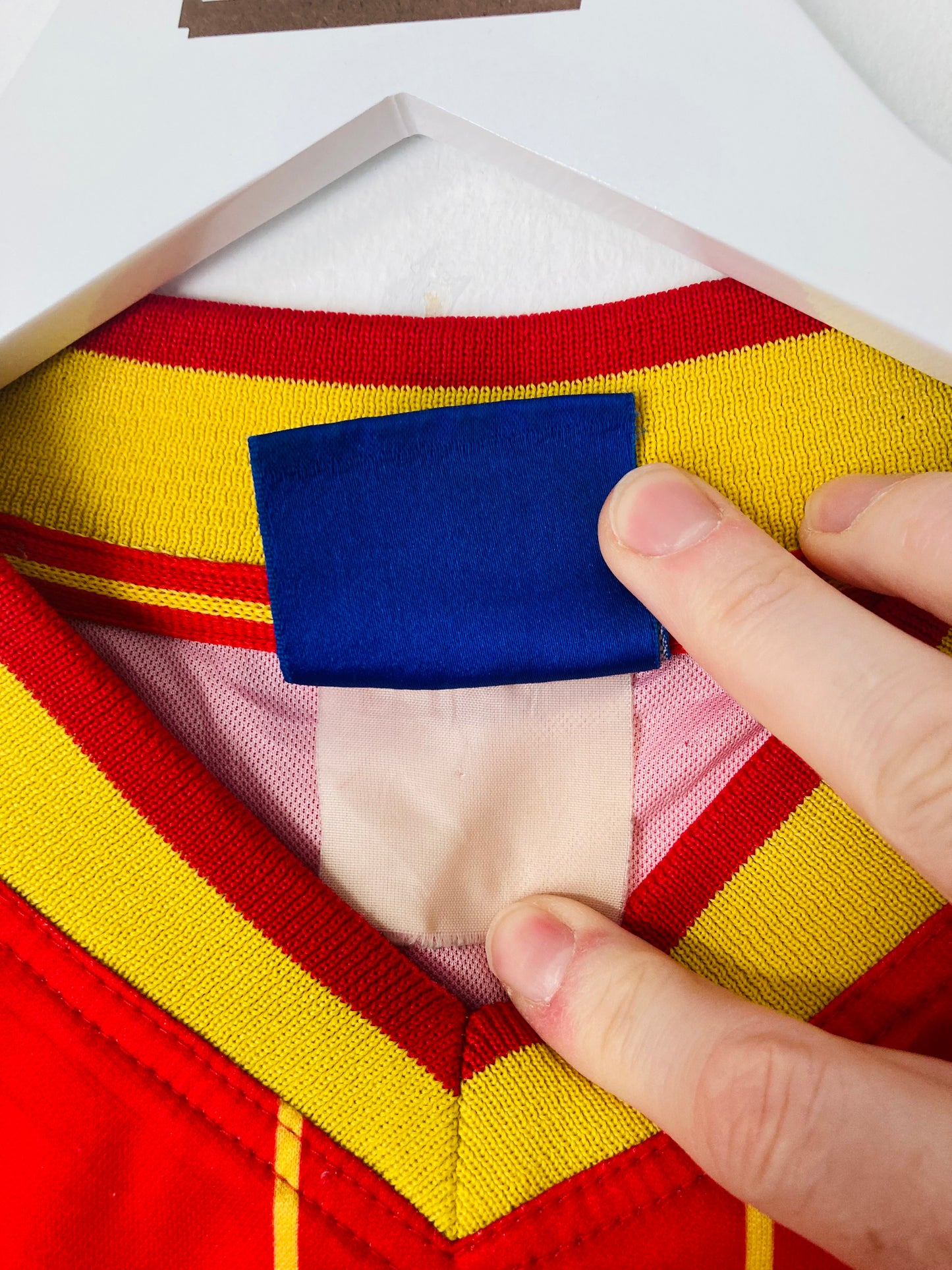 Lens home football shirt 1999/2000 Large