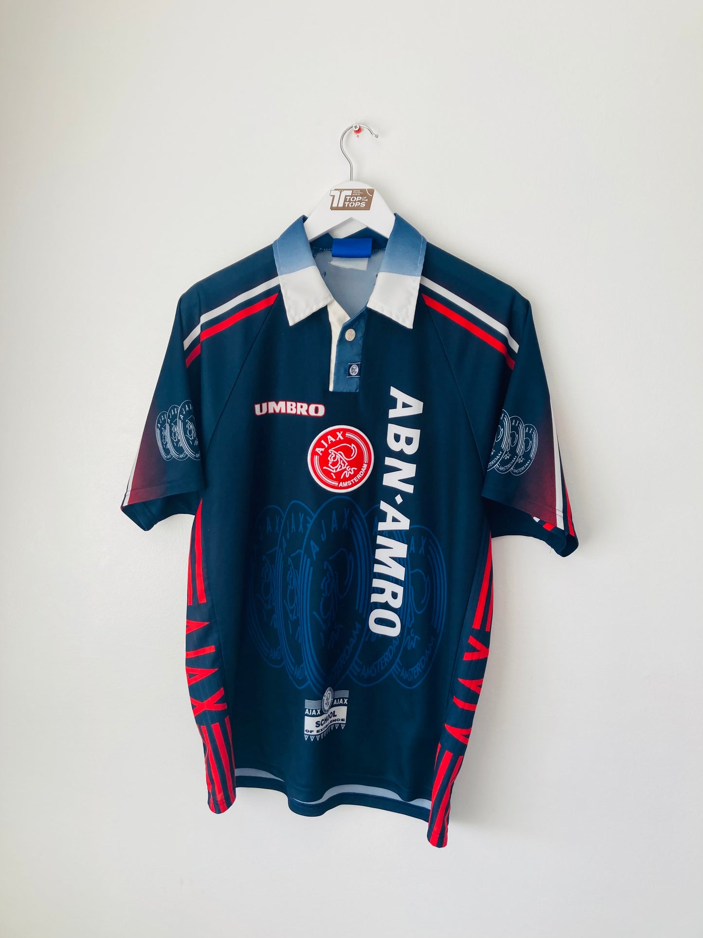 Ajax away football shirt 1997/98 Laudrup Large