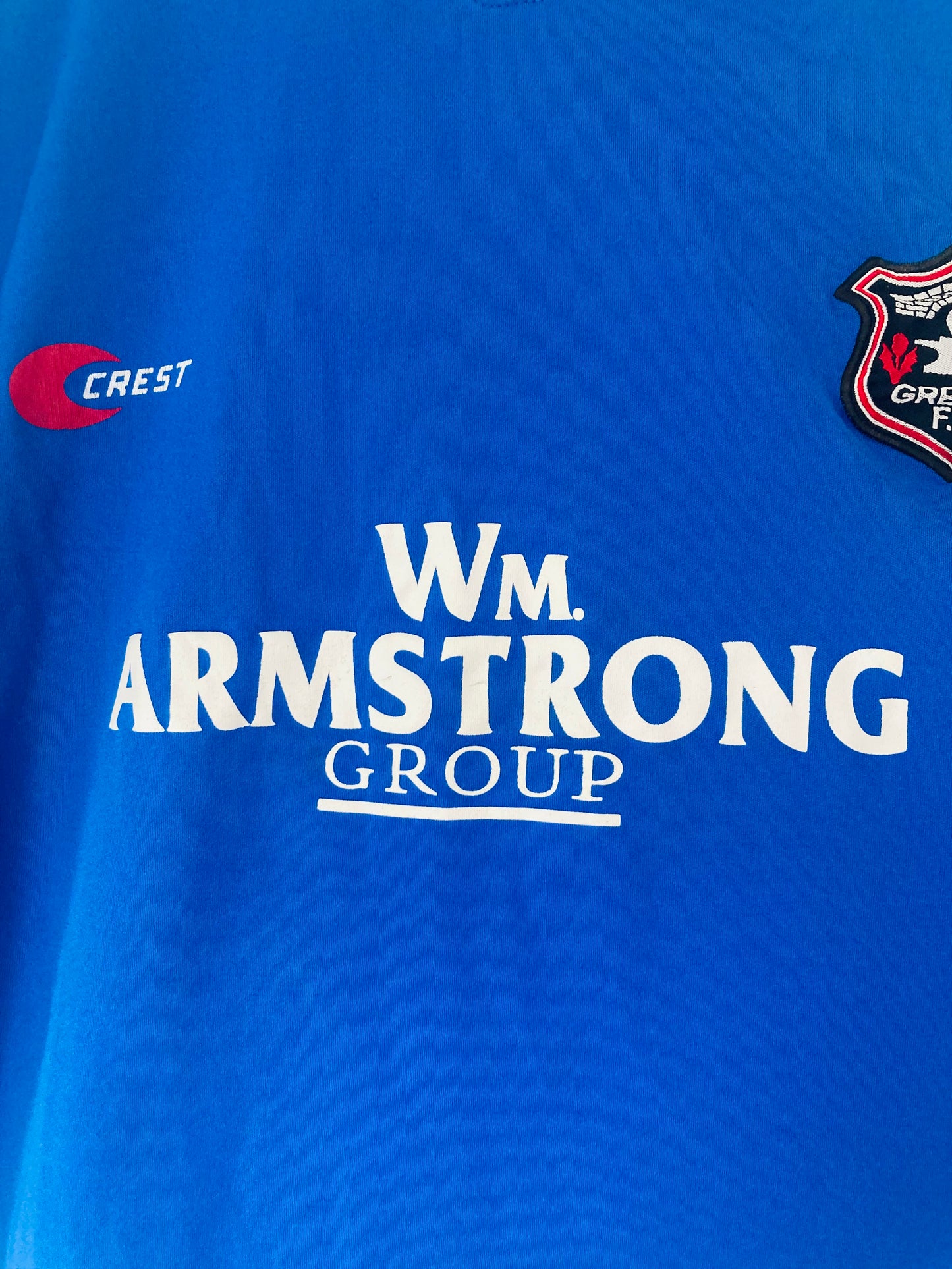 Gretna Green away football shirt 2006/07 Medium