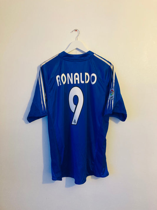 Real Madrid third football shirt 2004/05 Ronaldo 9 XL