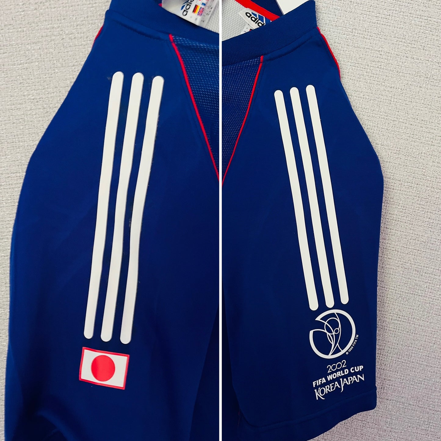 Japan home football shirt
W/C 2002 Nakata Medium