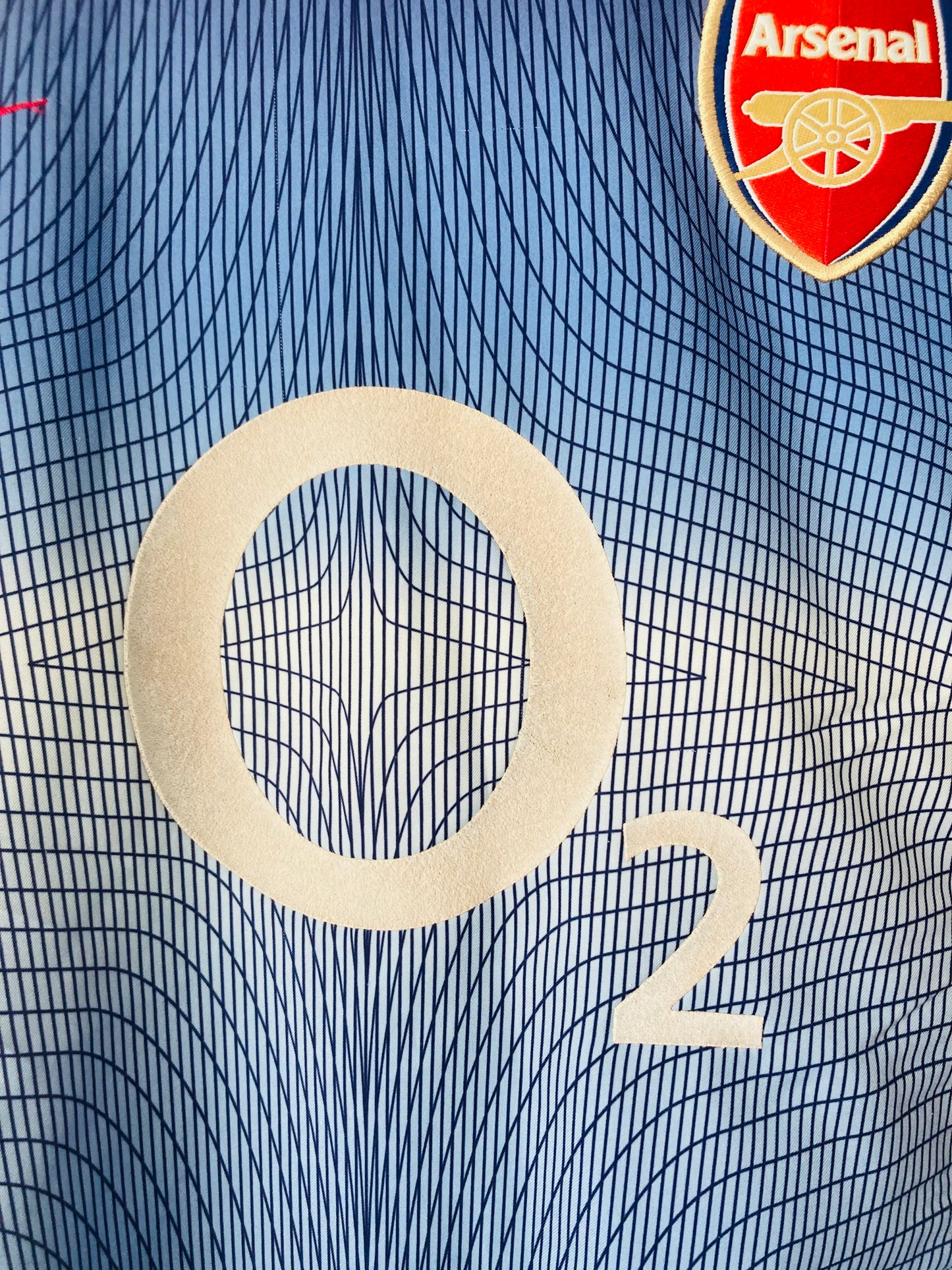 Arsenal away football shirt 2002/03 Vieira Medium