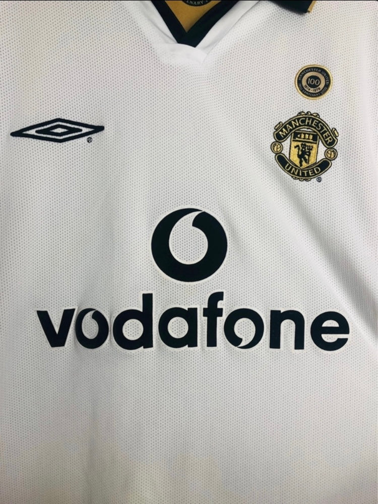 Manchester United away & third football shirt (reversible version)
Beckham XL 2001/02