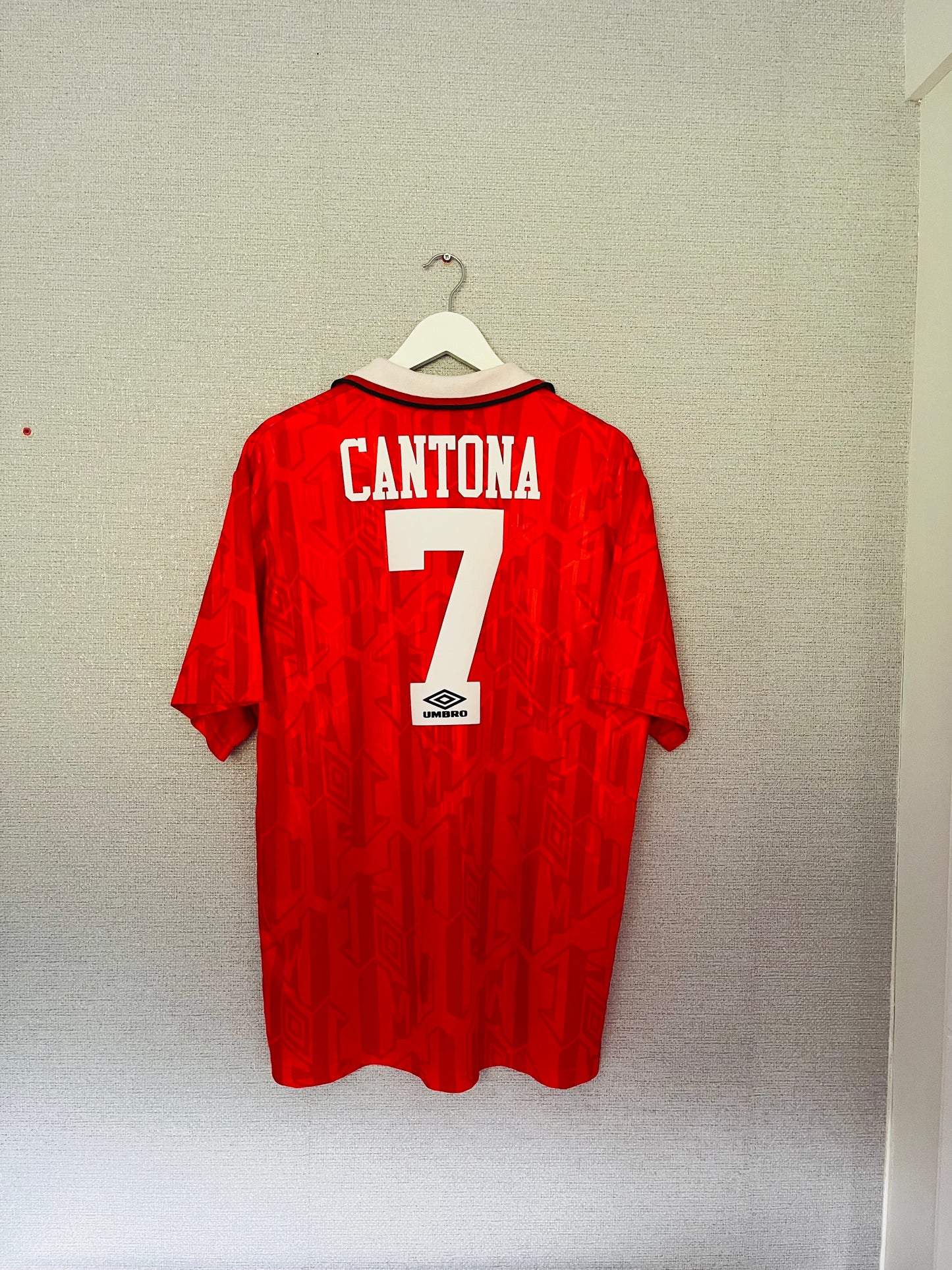 Manchester United home football shirt 1992/94 Cantona XL