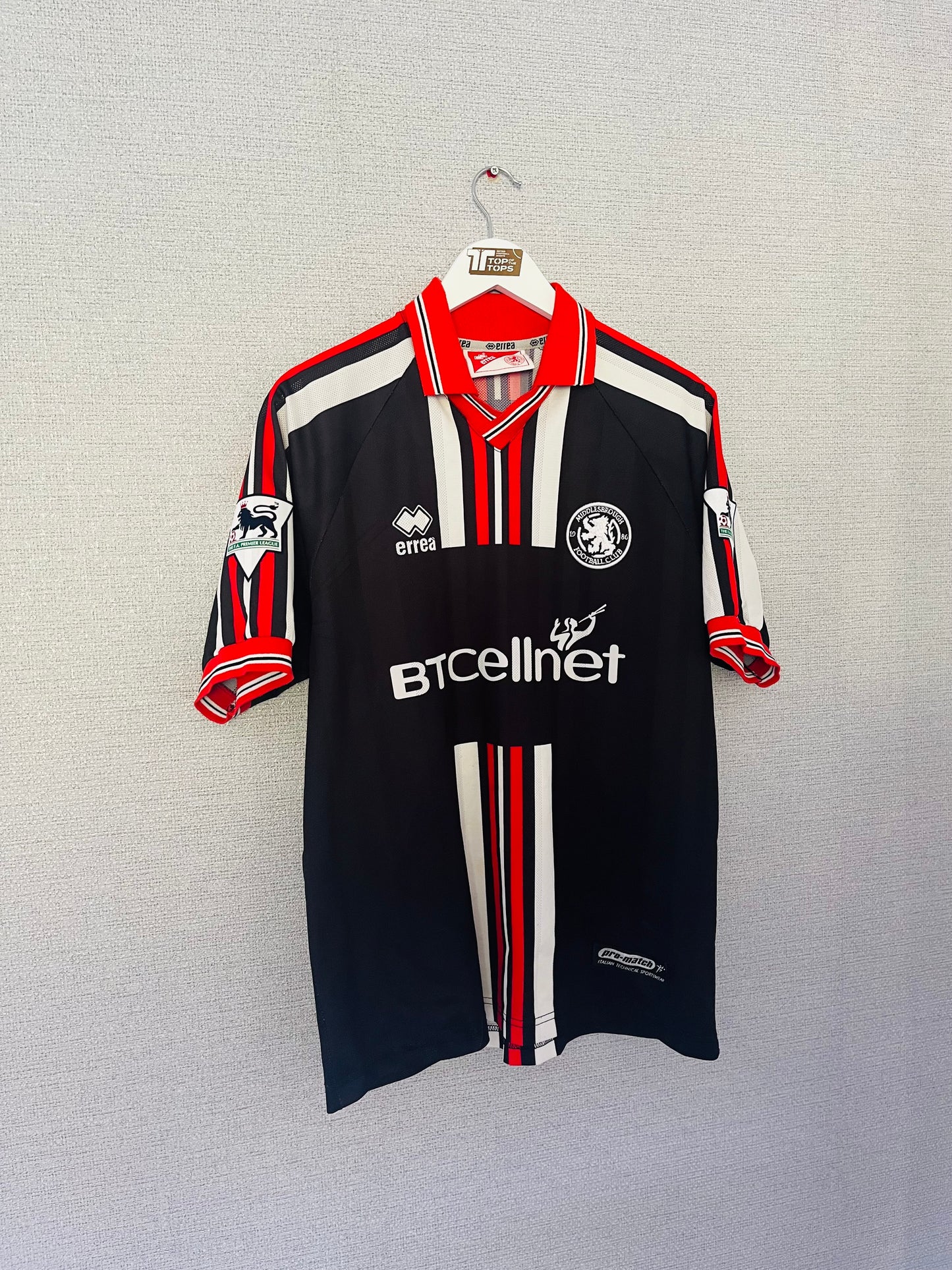 Middlesbrough away football shirt 2000/01 Boksic Medium