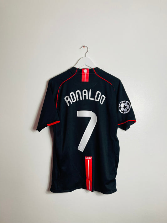 Manchester United away football shirt CR7 2007/08 XL
