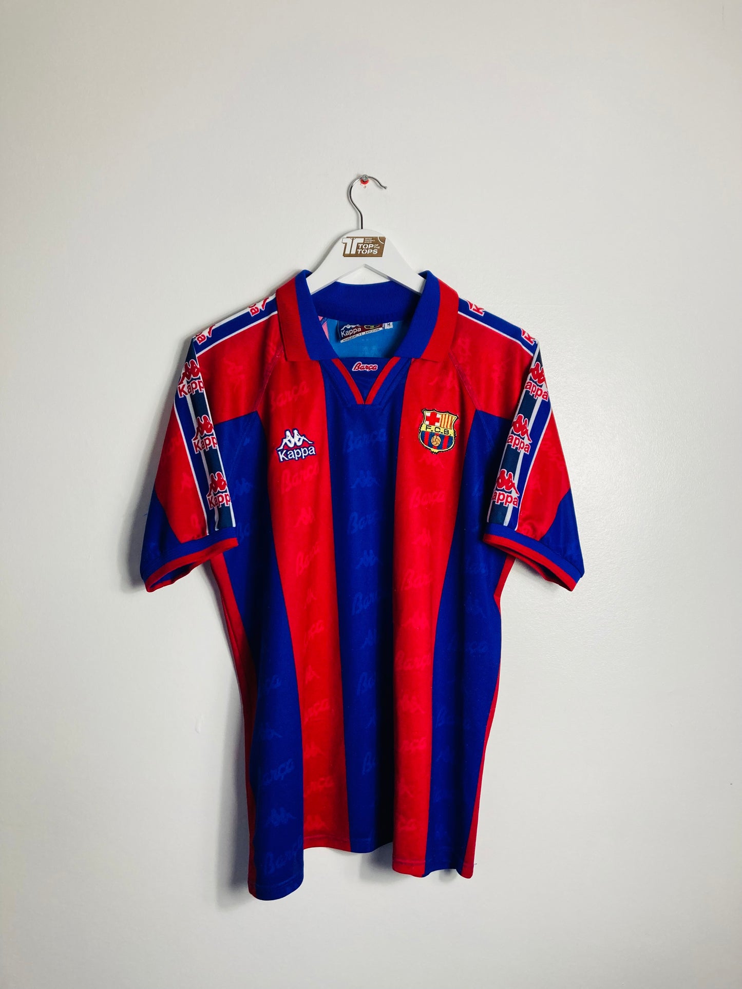Barcelona home football shirt R9 1995/96 Medium