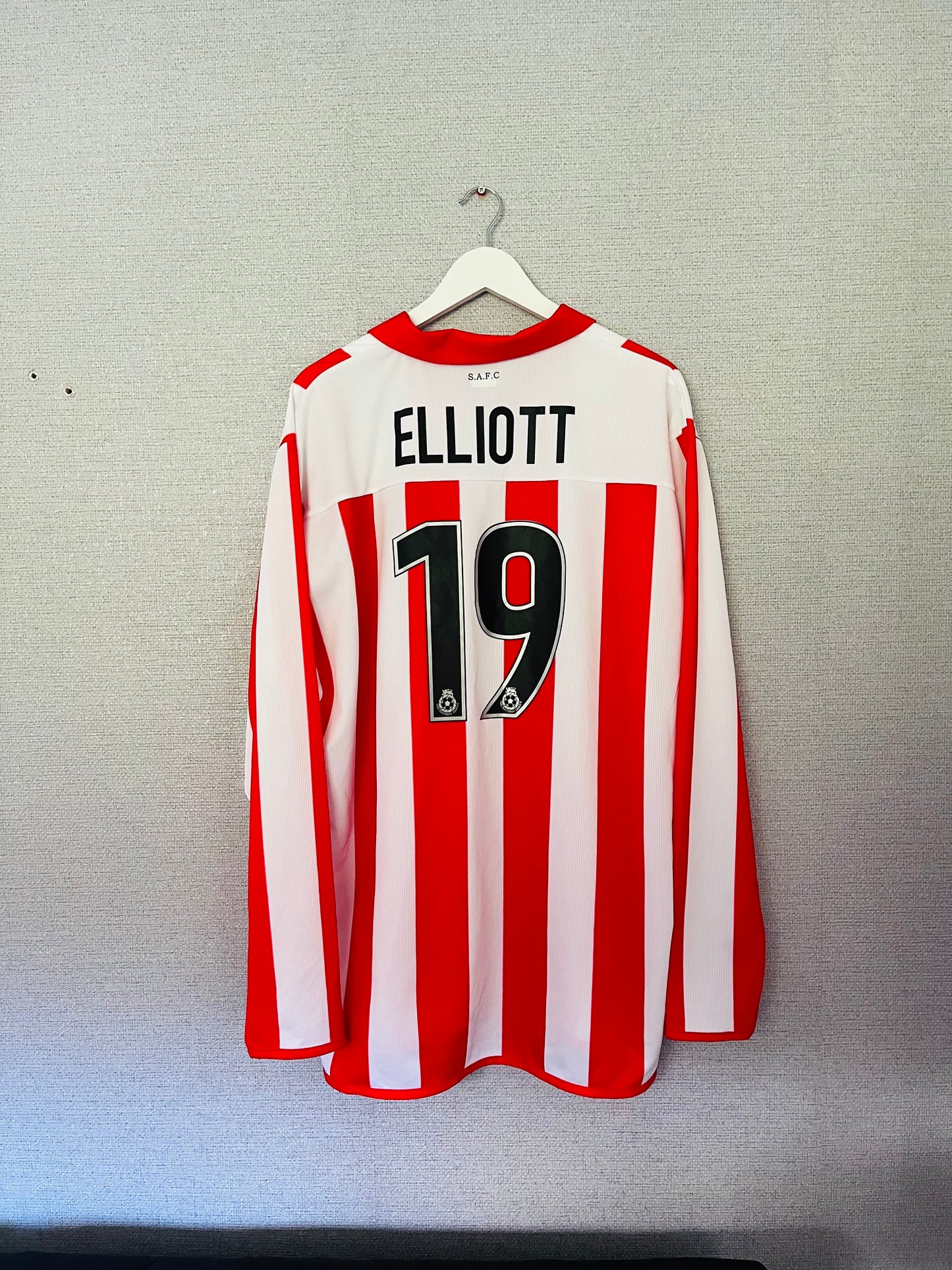 Sunderland home football shirt 2004/05 Elliot XXL