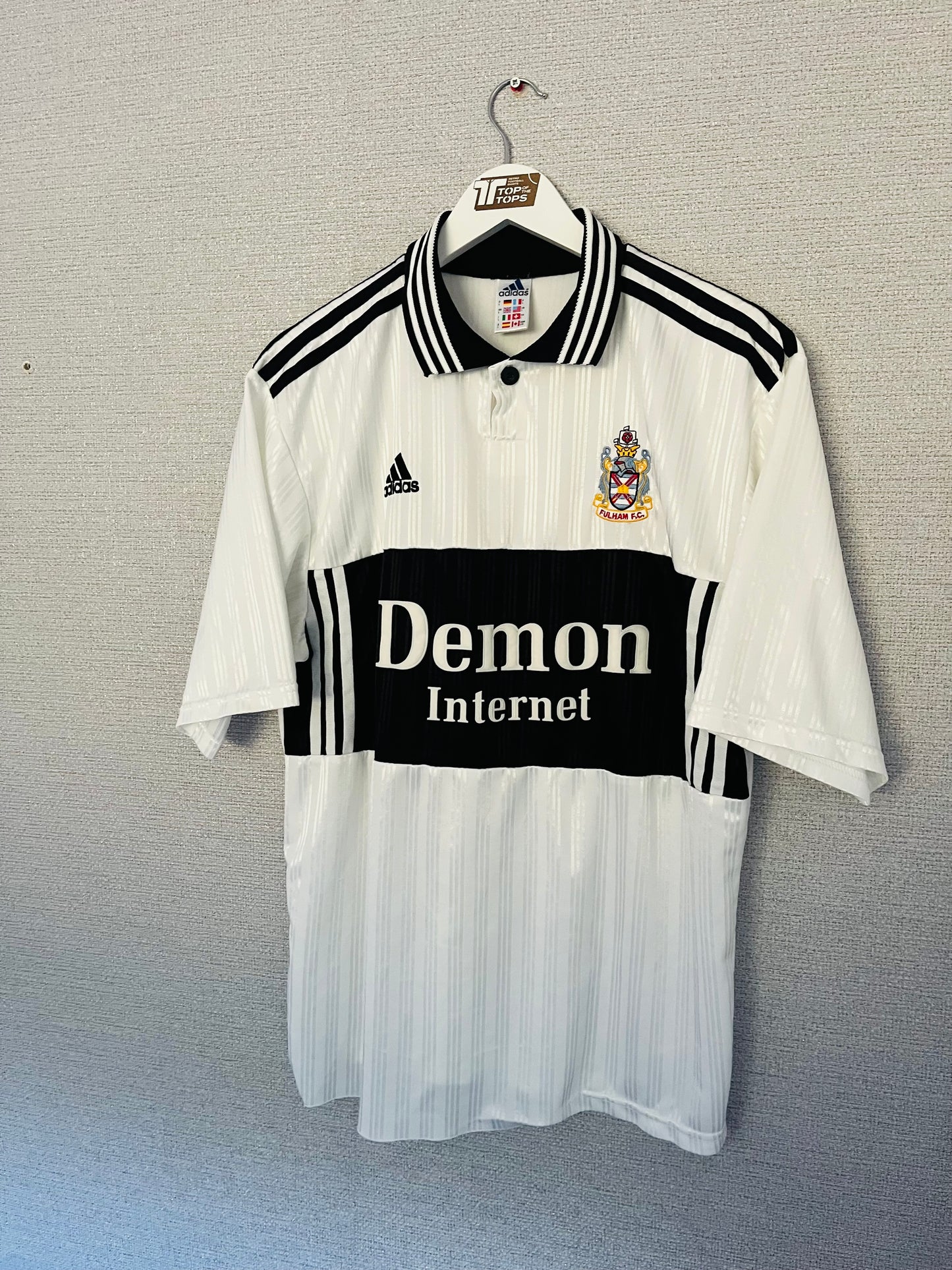 Fulham home football shirt 1998/99 Large