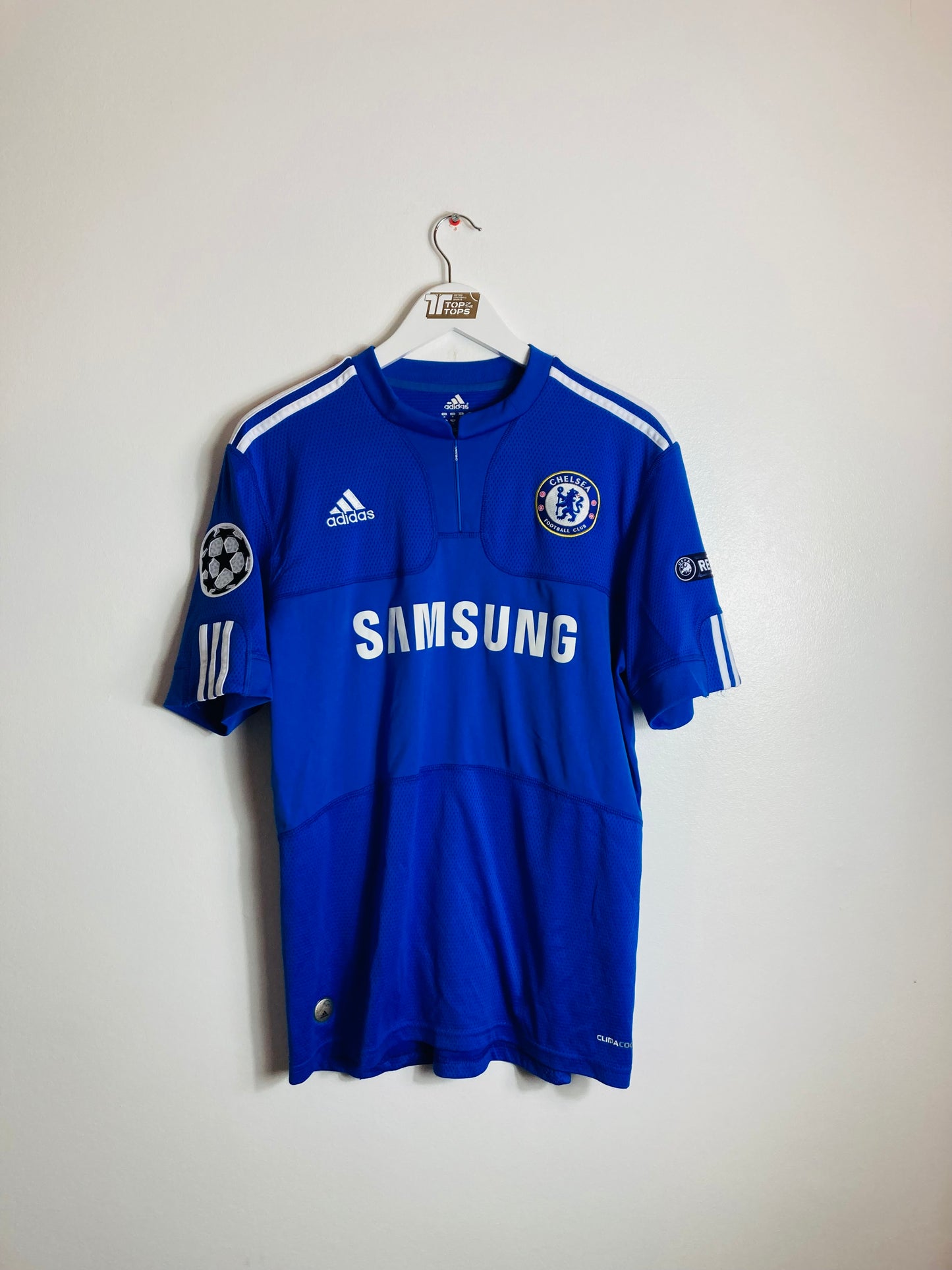 Chelsea home football shirt 2009/10 Drogba Medium