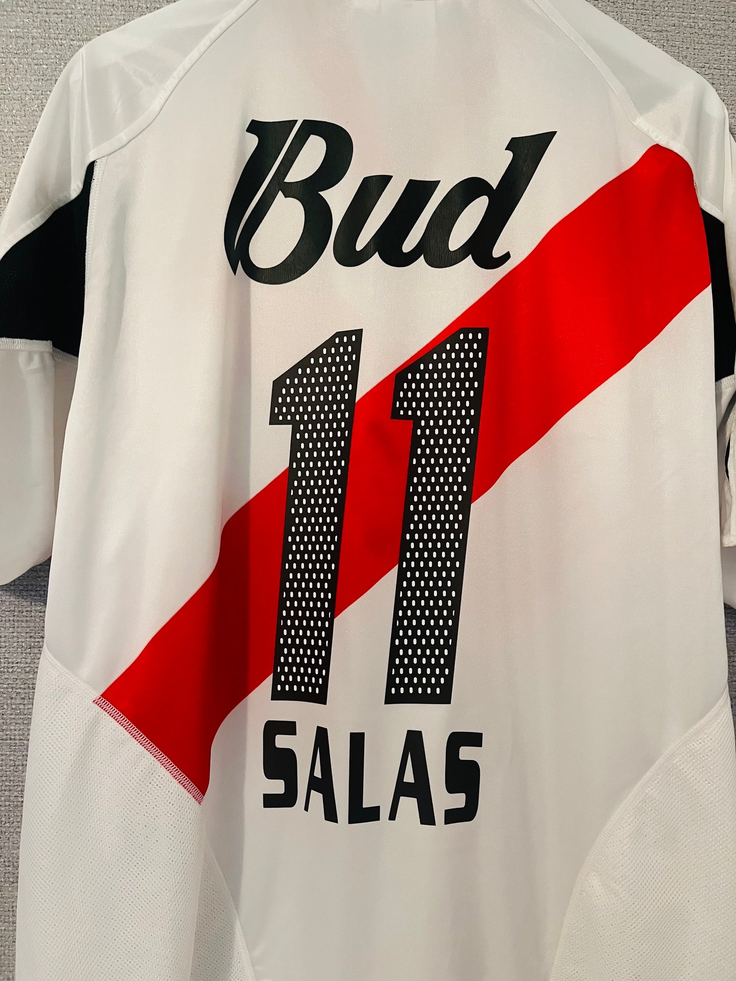 River Plate home football shirt 2004/05 Salas XL