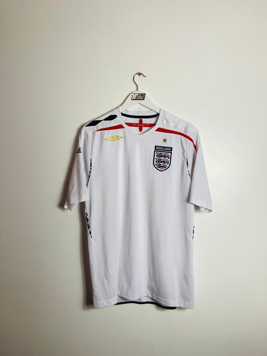 England home football shirt 2007/09 Large