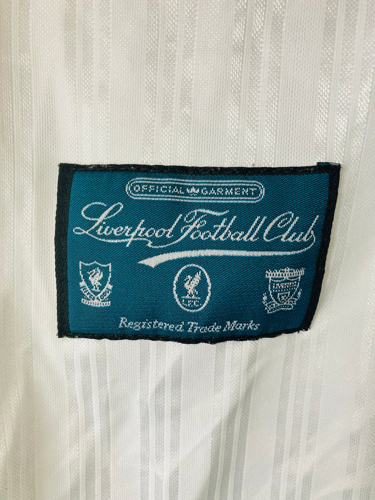 Liverpool away football shirt 1995/96 Fowler Medium