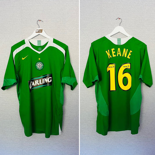 Glasgow Celtic away football shirt
2005/06 Keane Large