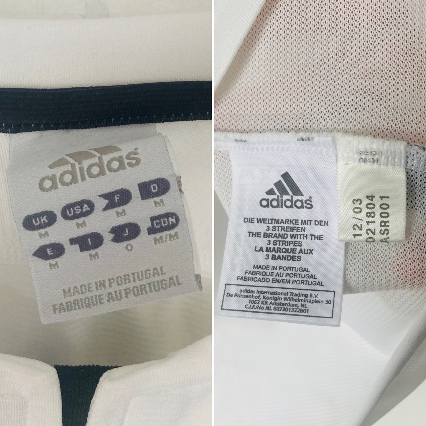 Real Madrid home football shirt 2003/04 Beckham Medium
