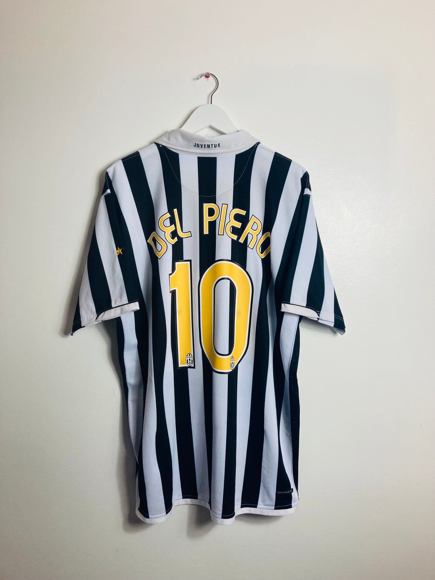 Juventus home football shirt 2006/07 Del Piero XXL