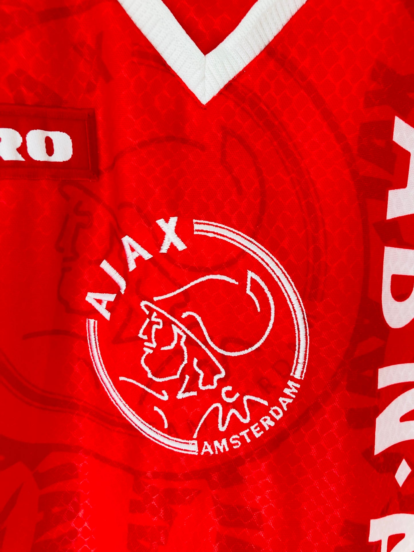 Ajax home football shirt 1998/99 Litmanen XL