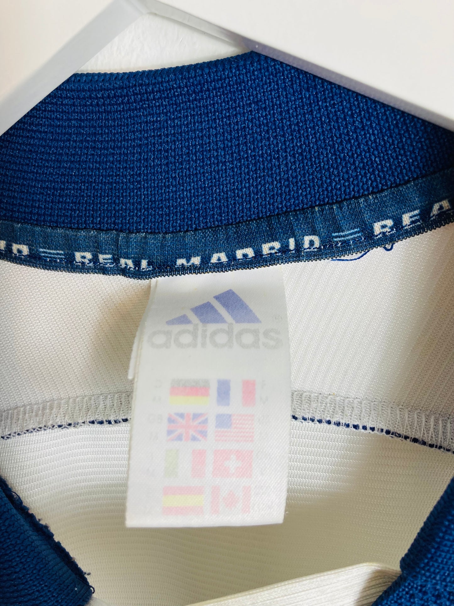 Real Madrid home football shirt 1998/2000 Redondo Medium