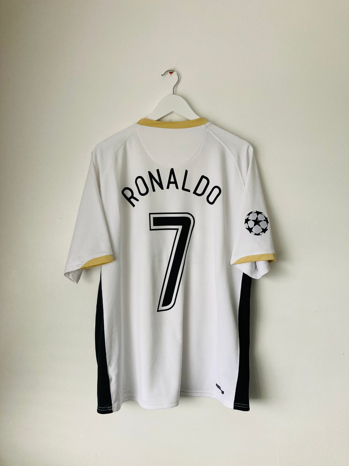 Manchester United away football shirt 2006/08 CR7 XL