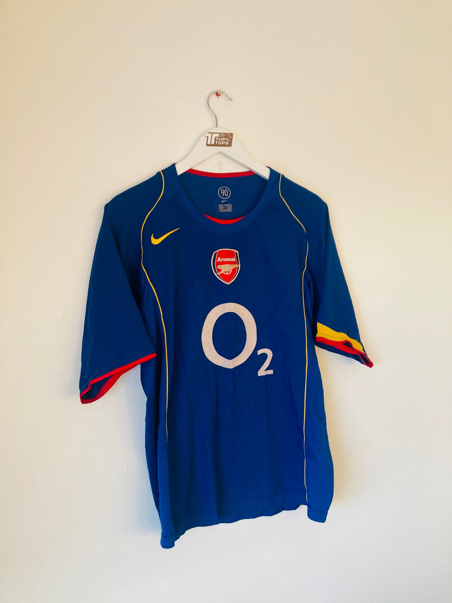 Arsenal away football shirt 2004/05 Henry Large