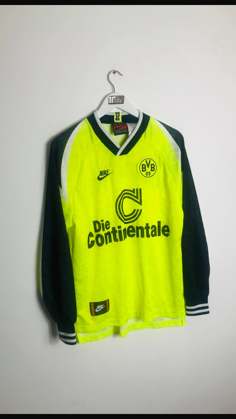 Borussia Dortmund home football shirt 1995/96