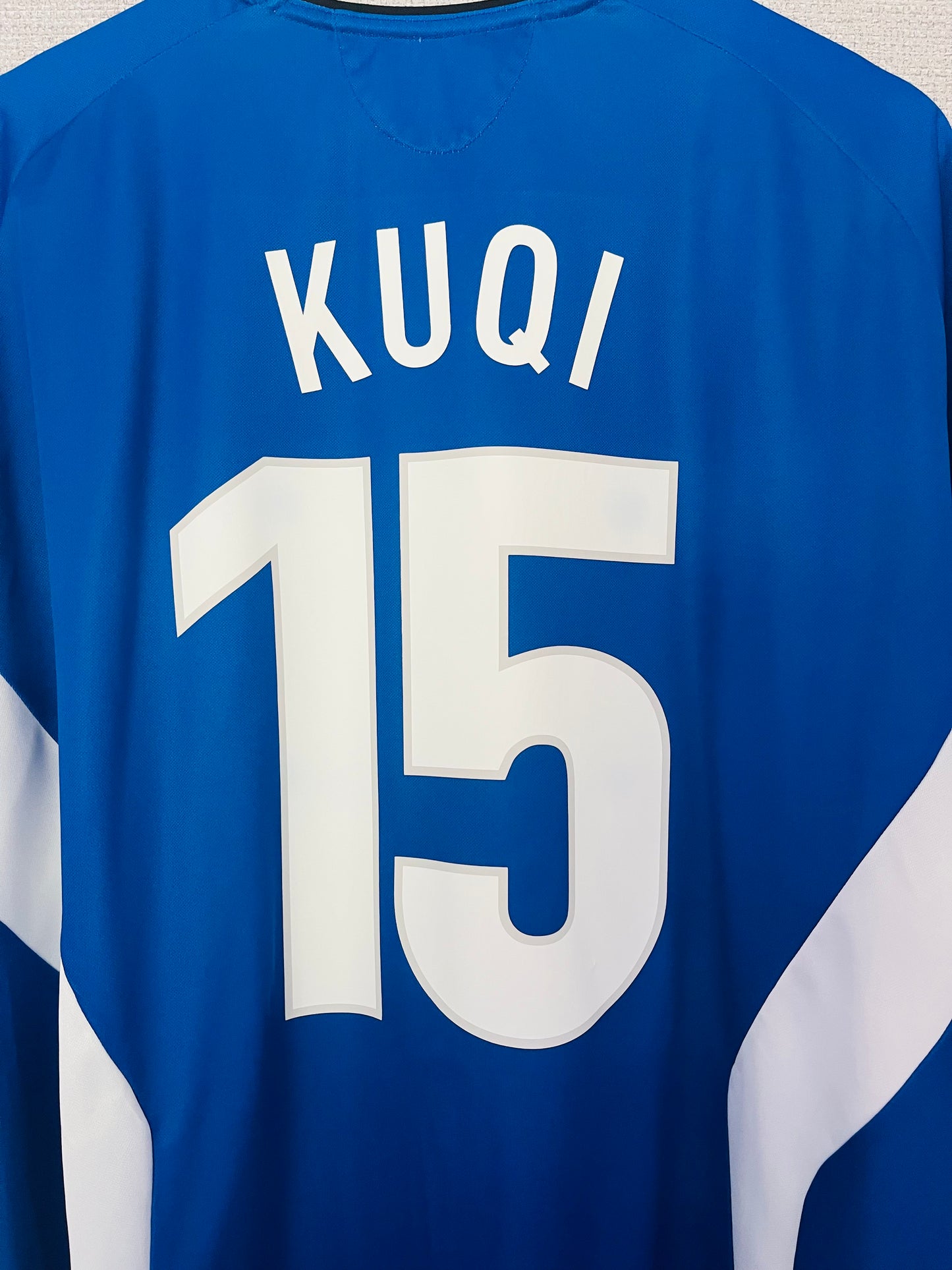 Sheffield Wednesday home football shirt 2003/05 Kuqi XXL