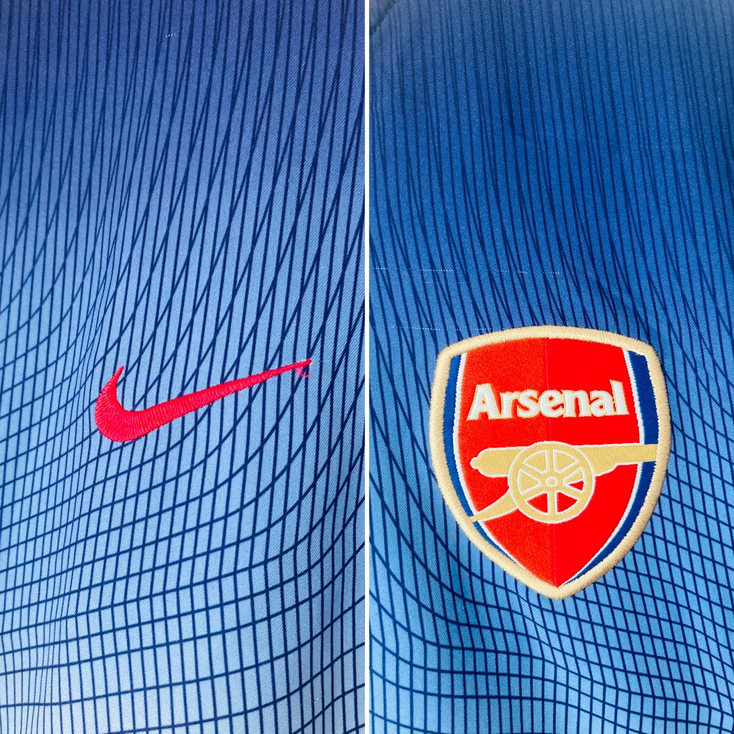 Arsenal away football shirt 2002/03 Vieira Medium