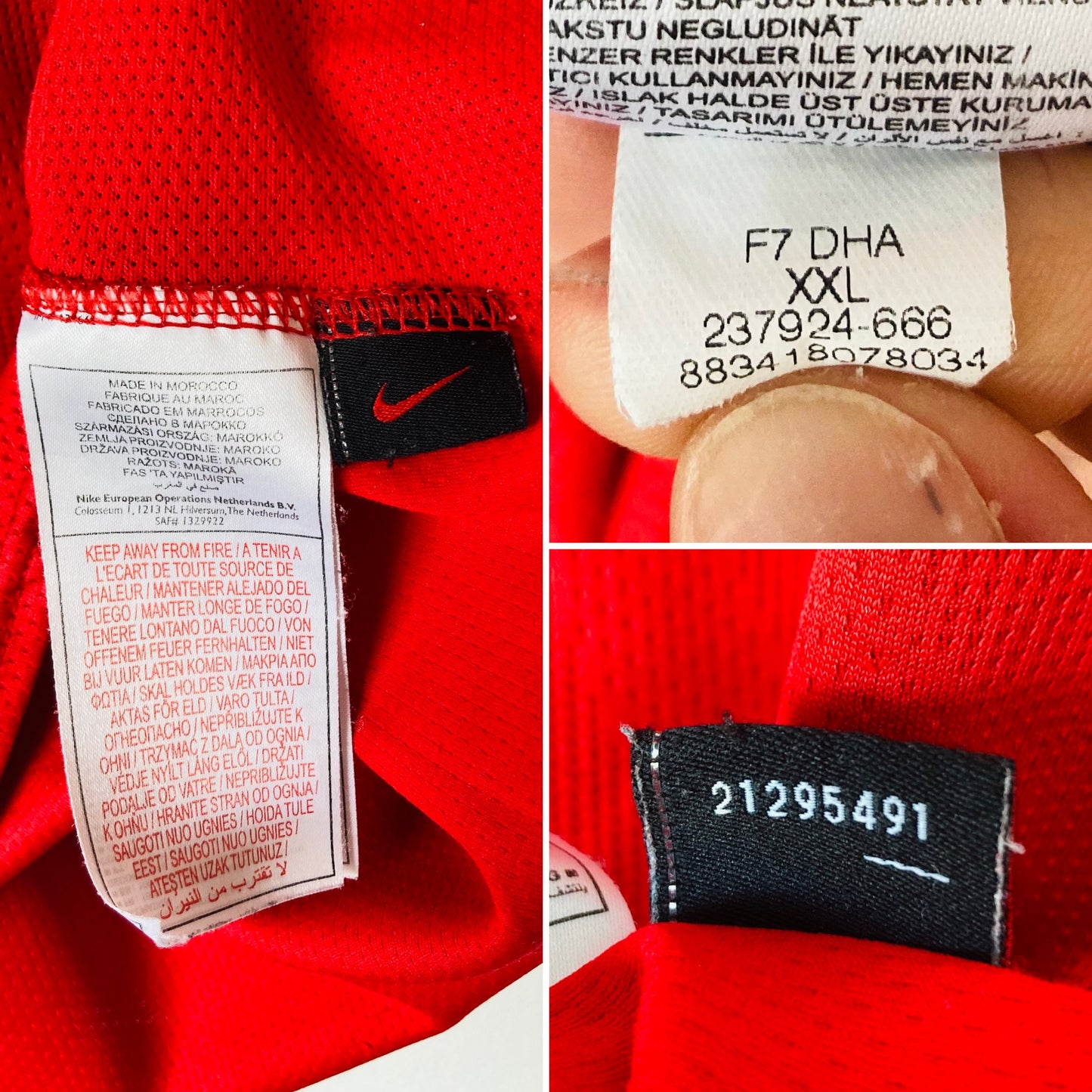 Manchester United home football shirt
2007/08 CR7 XXL