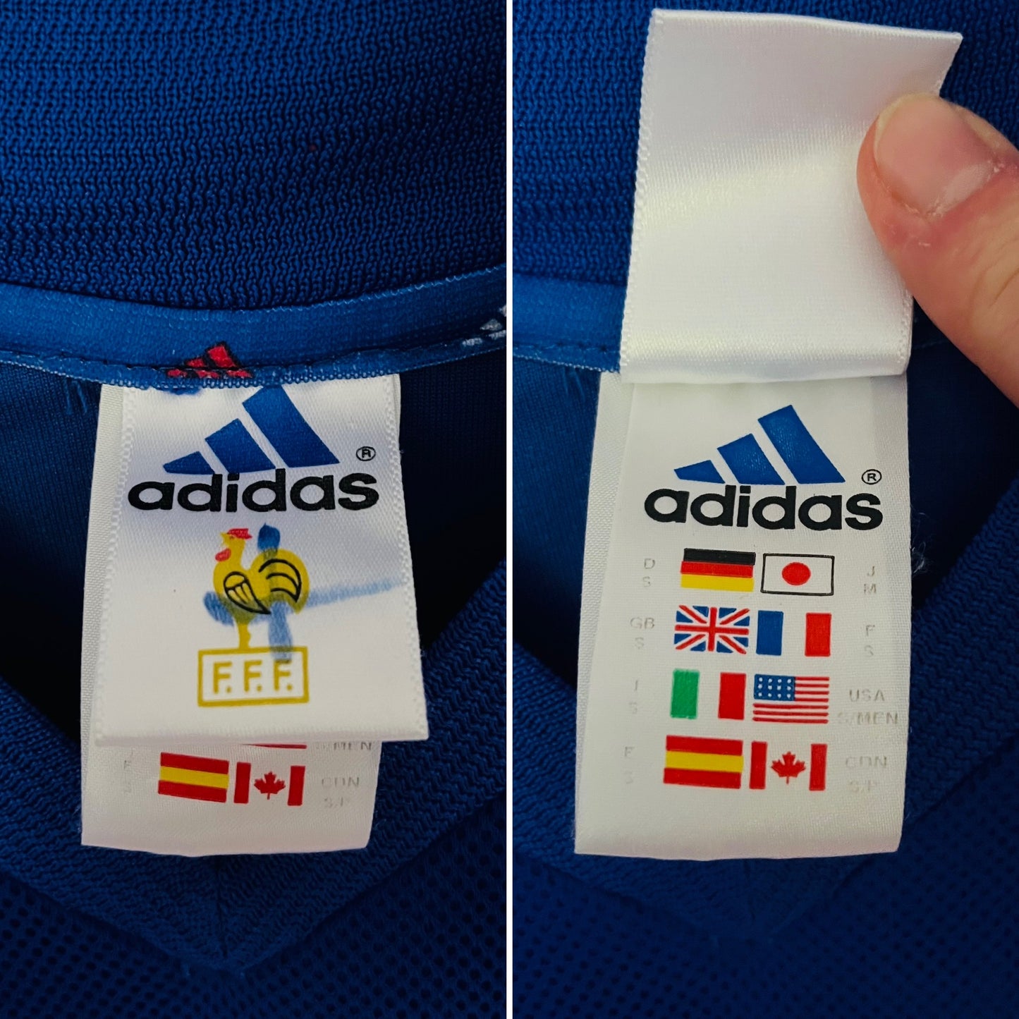 France home football shirt          W/C 2002 Henry Small/Medium