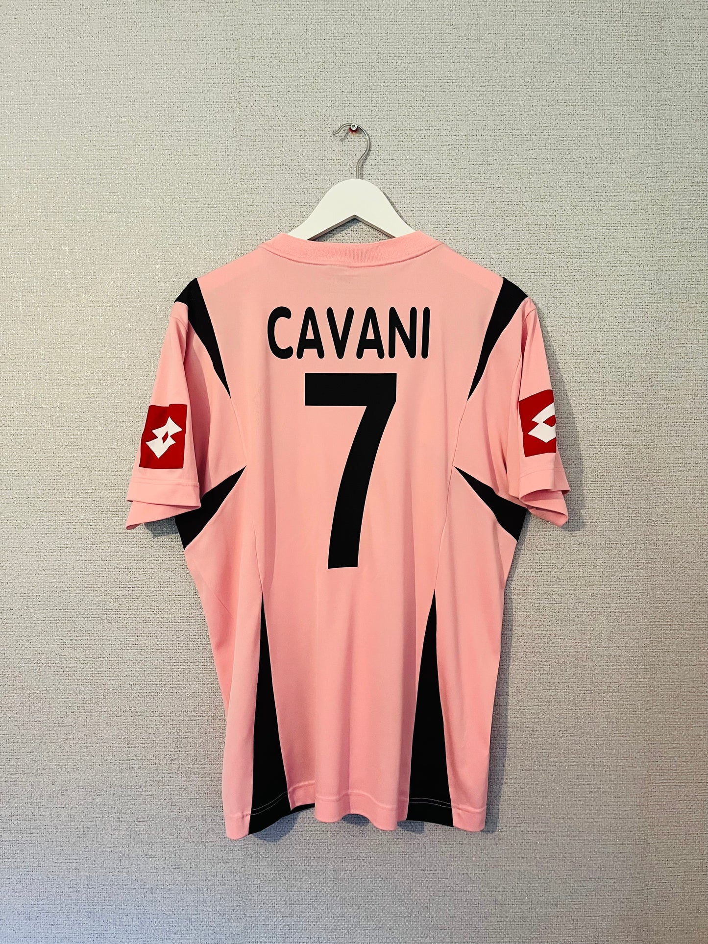 Palermo home football shirt 2006/07 Cavani Large