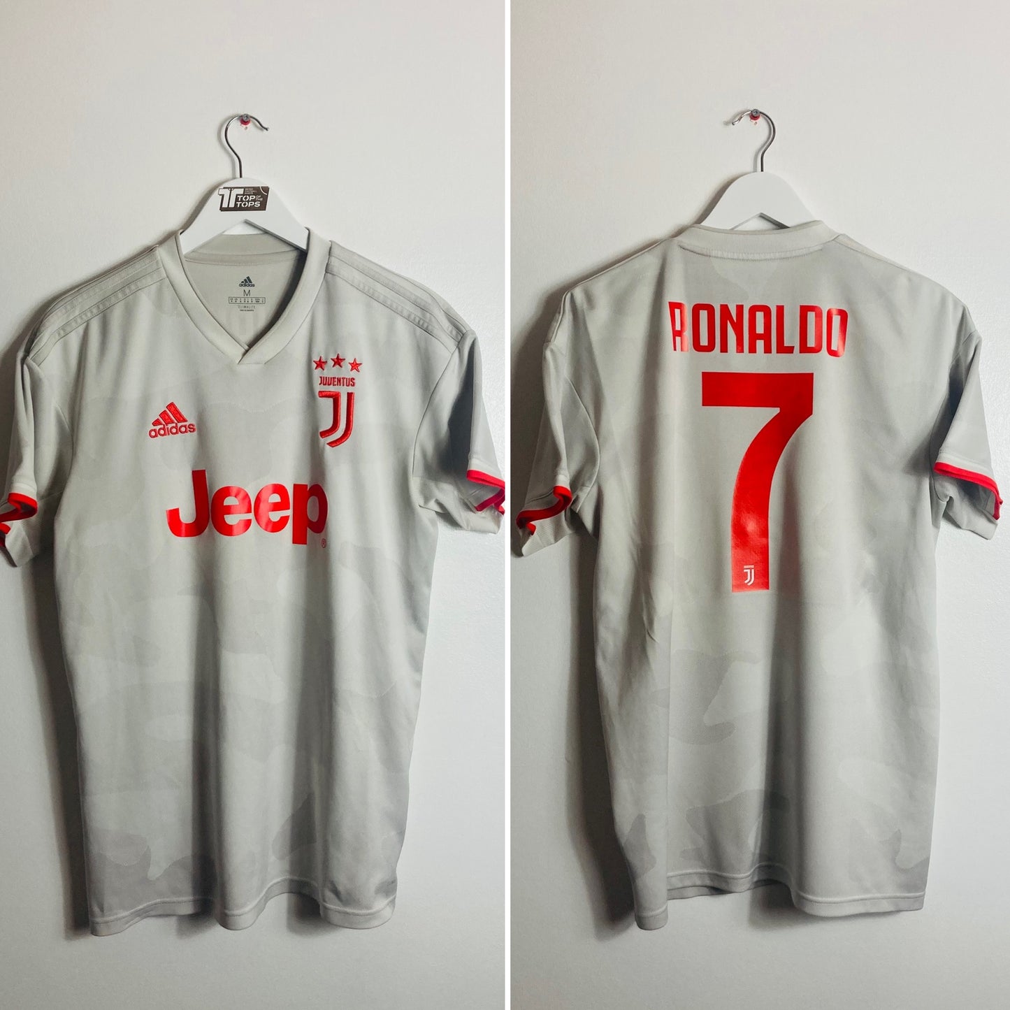 Juventus away football shirt 2019/20 CR7 Medium