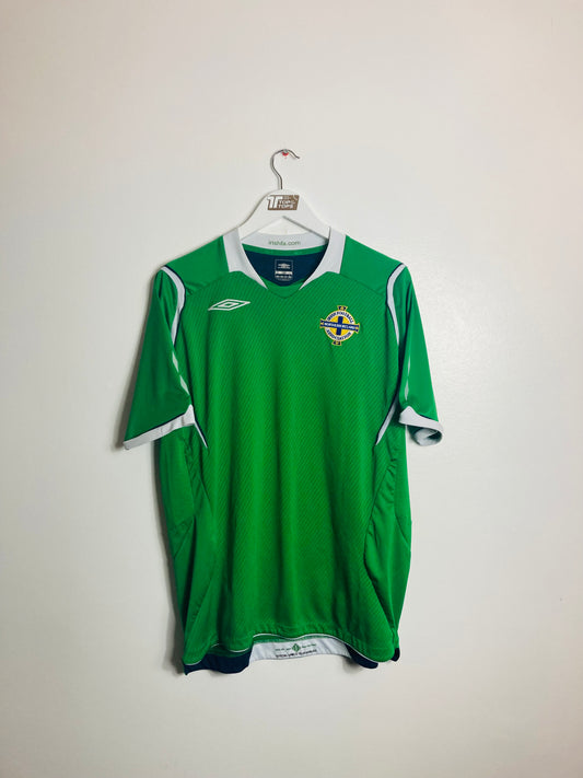 Northern Ireland home football shirt 2008/10 Large