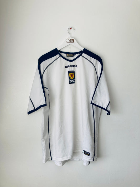 Scotland away football shirt 2003/05 XL