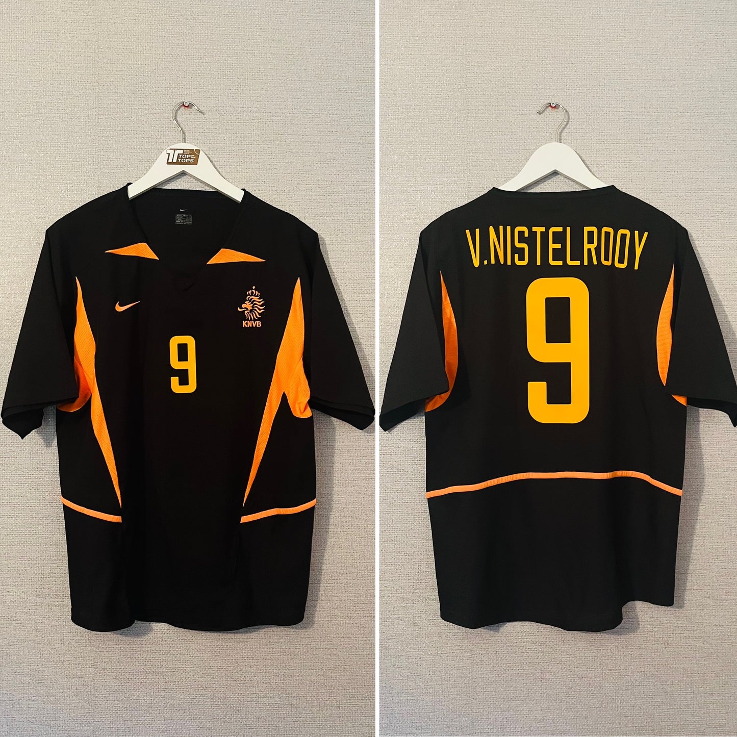 Holland Netherlands away football shirt 2002/04 Van Nistelrooy Medium