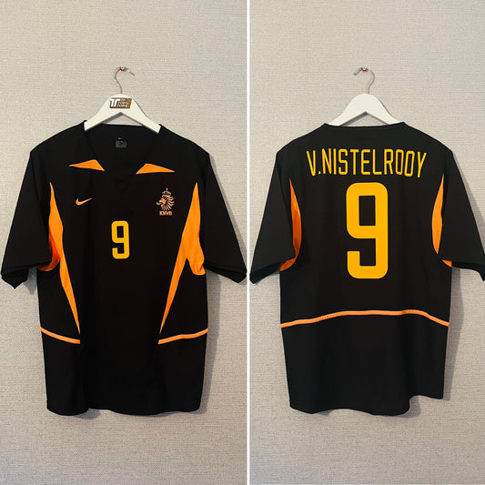 Holland Netherlands away football shirt 2002/04 Van Nistelrooy Medium
