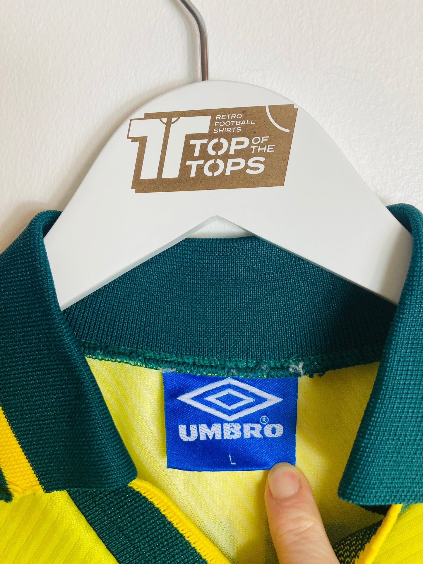 Brazil home football shirt
1994/95 Ronaldo large