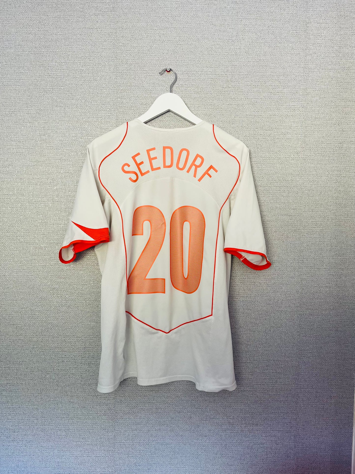 Holland away football shirt 2004/06 Seedorf Large