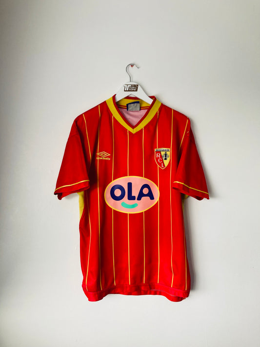 Lens home football shirt 1999/2000 Large