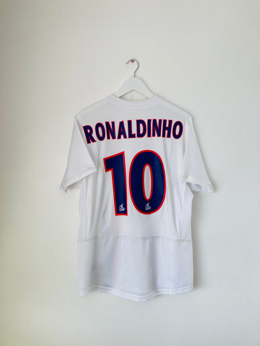 Paris Saint Germain PSG away football shirt
2002/03 Ronaldinho Medium