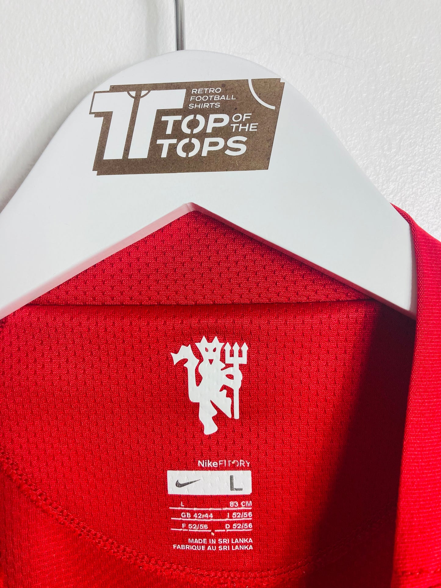 Manchester United home football shirt 2008/09 CR7 Large