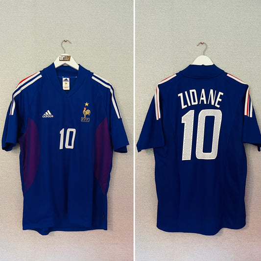 France home football shirt          W/C 2002 Zidane Large