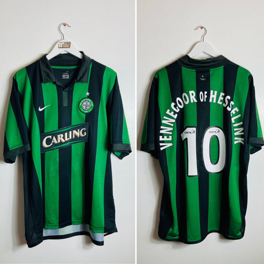 Glasgow Celtic away football shirt 2006/08 Vennegoor of Hesselink XXL