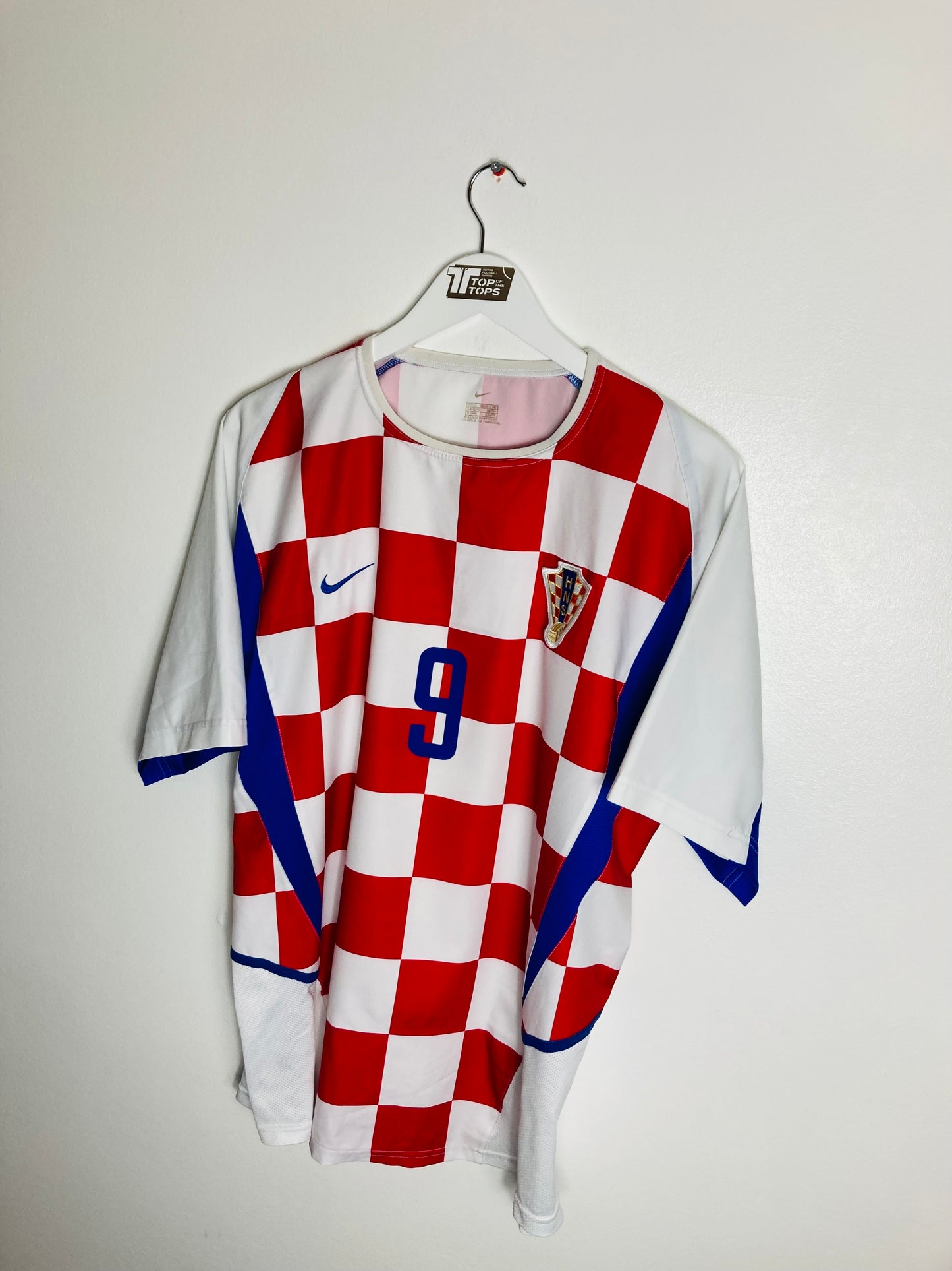 Croatia home football shirt 2002/04 Suker Large