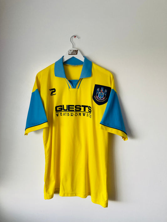 West Bromwich Albion away football shirt WBA 1995/97 XL
