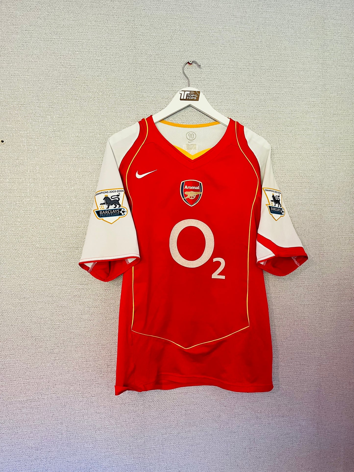 Arsenal home football shirt 2004/05 Henry Large